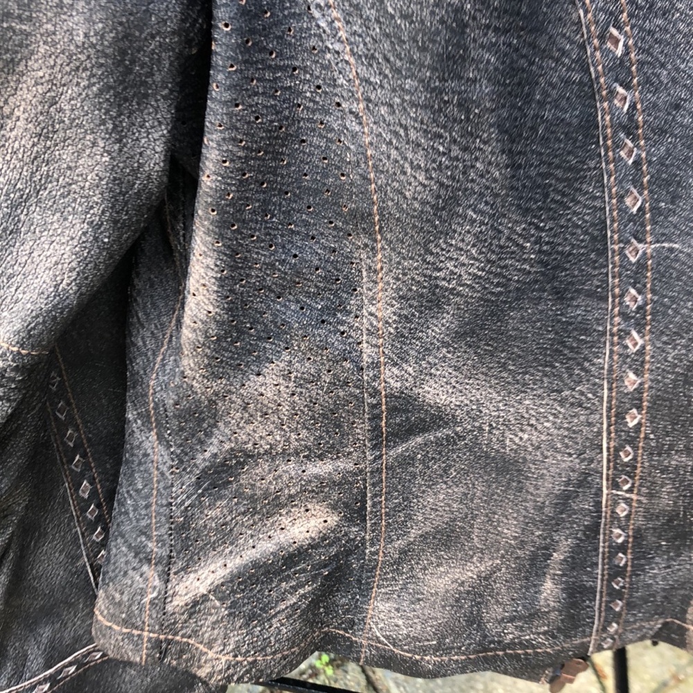 🔥 ULTRA RARE!!! NWOT Cripple Creek Western Moto Jacket L 🔥🔥🔥 - Picture 3 of 5